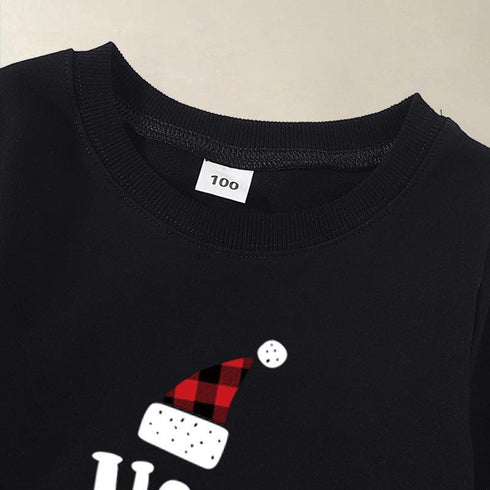 Christmas long sleeve parent-child sweater